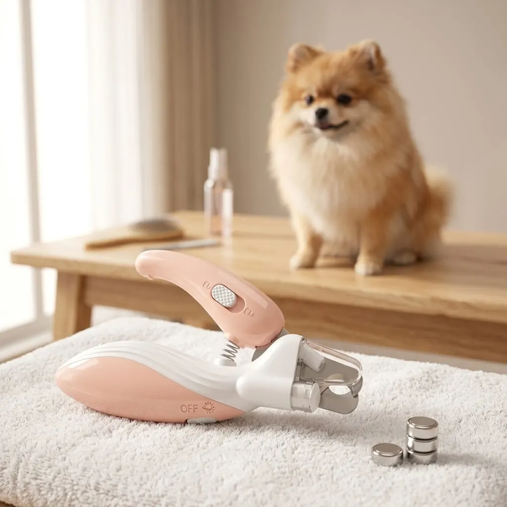 LED nail clipper