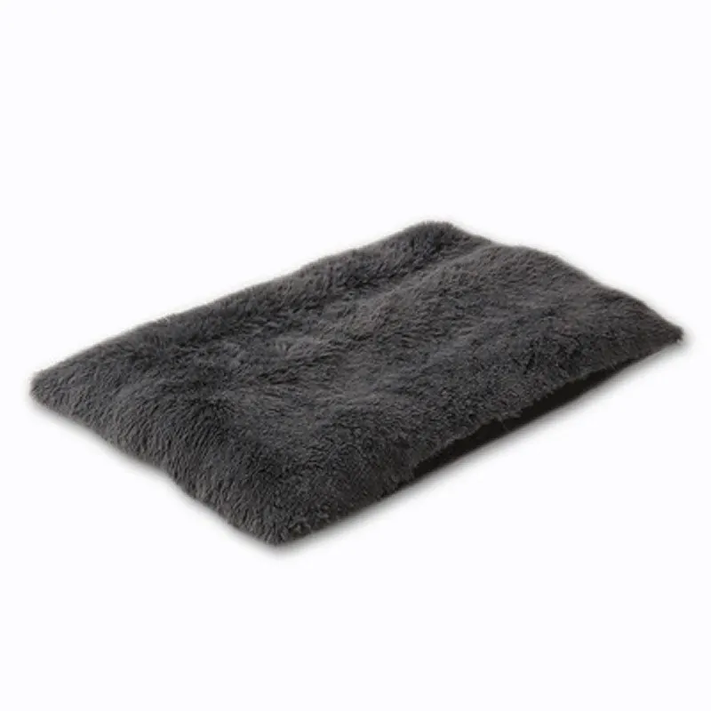 plush pet mat with a non-slip base