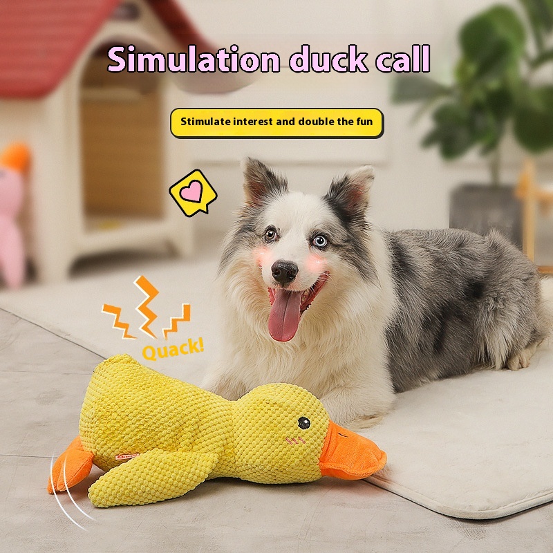 plush rechargeable calming duck
