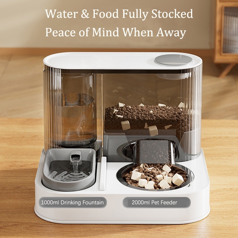 food and water gravity dispenser