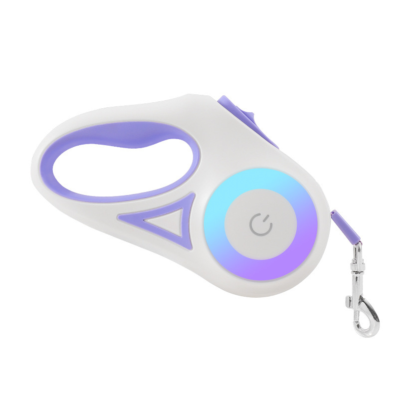 retractable reel leash with handle